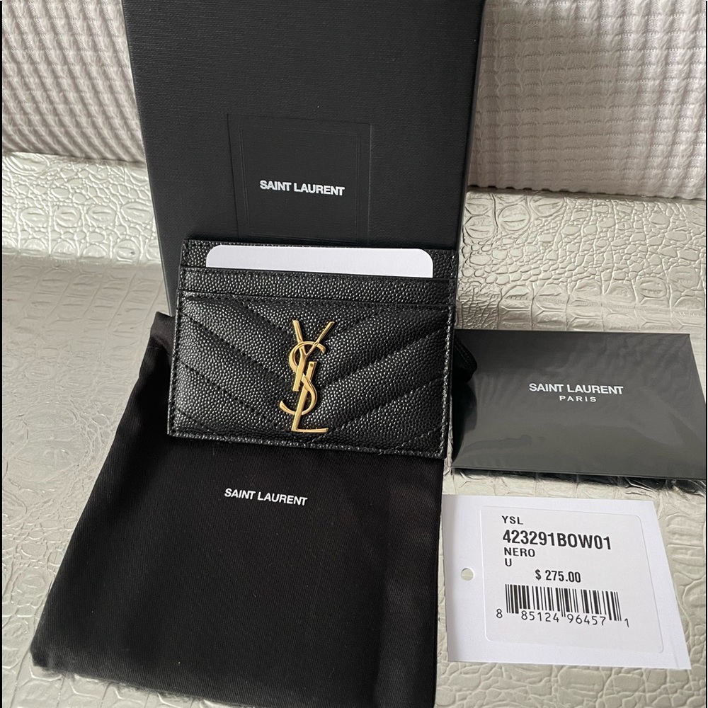 *******SOLD******** Saint Laurent card holder